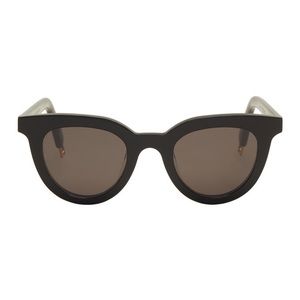 Gentle Monster x Tilda Swinton Black Sunglasses